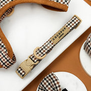Cocopup Heritage Check Dog Collar