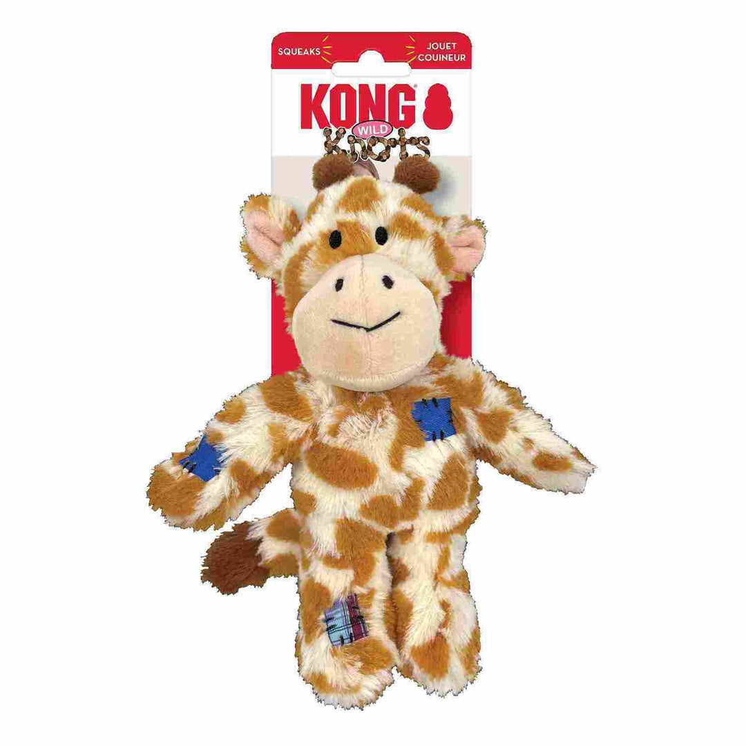 Kong Wild Knots Giraffe Dog Toy, Medium/Large