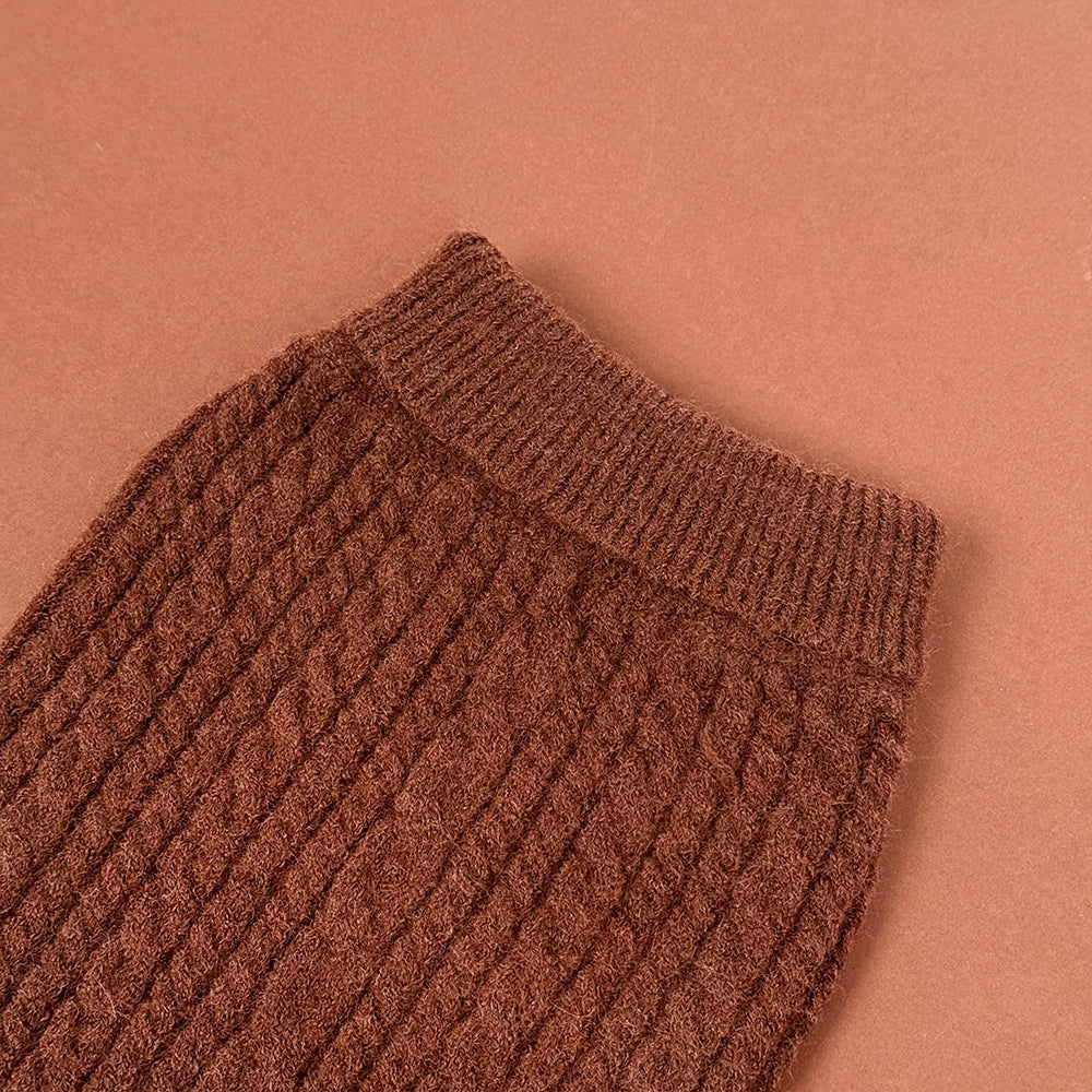 Cocopup Hot Coco Cable Knit Dog Jumper