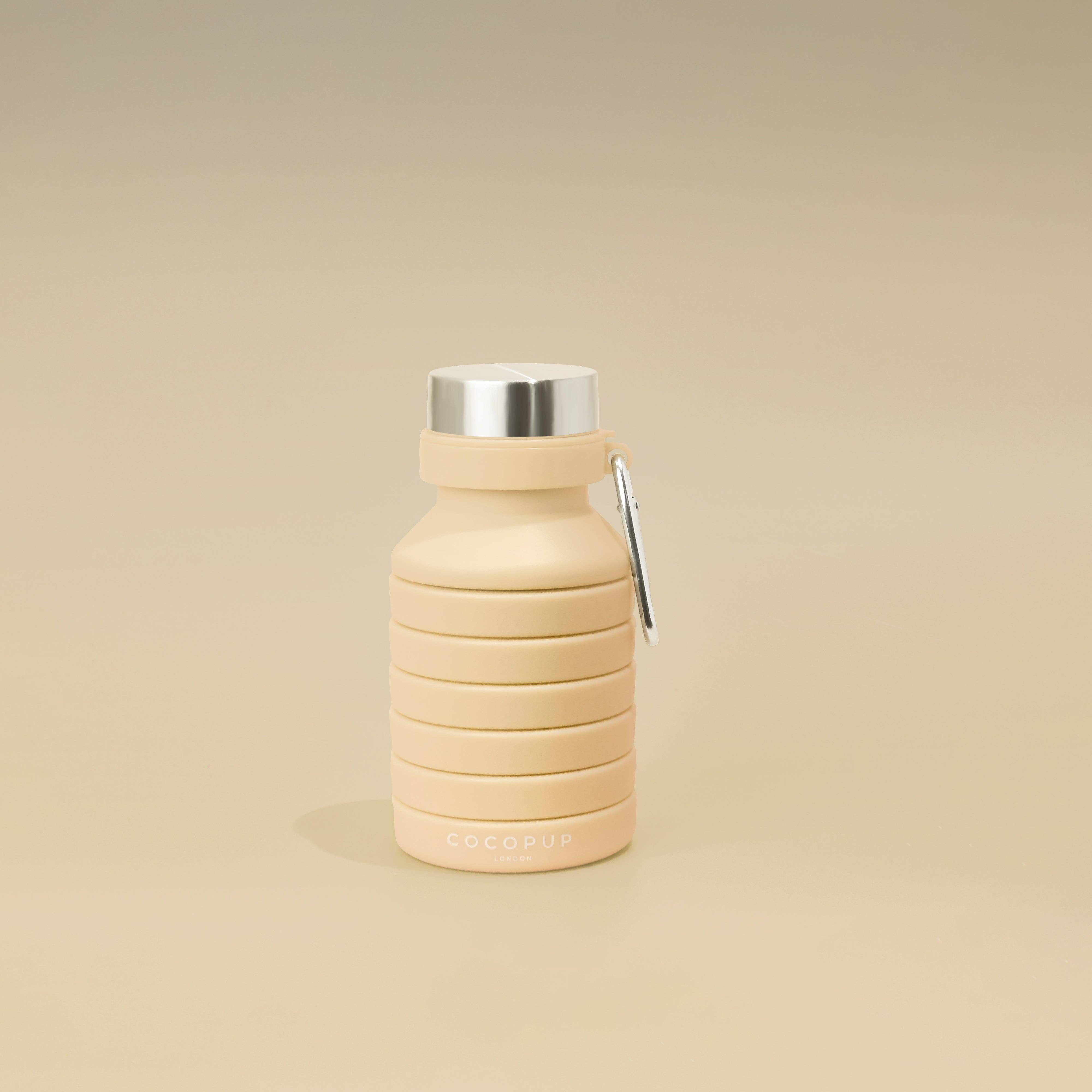 Cocopup Collapsible Water Bottle, Nude