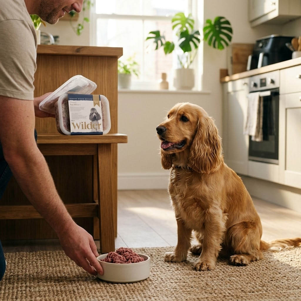 Wilder Chicken Raw Mince+ Dog Food, 1kg