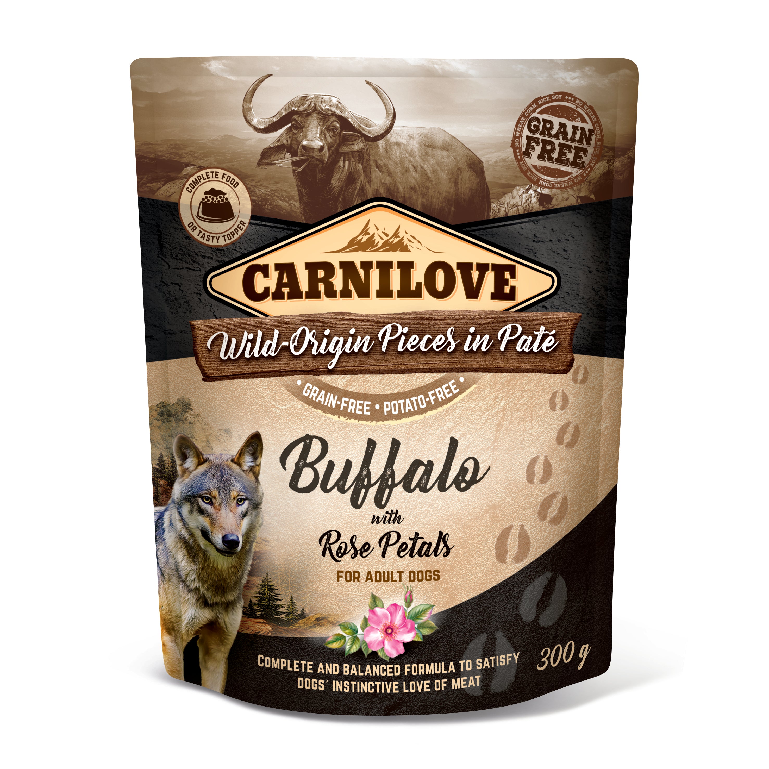 Carnilove Wet Dog Food Paté Multipack for Adult Dogs, 4 x 300g
