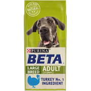 Beta Turkey Dry Dog Food for Large Breed Adult Dogs, 14kg