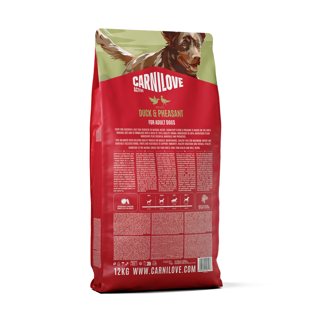 Carnilove Duck & Pheasant Dry Dog Food for Adult Dogs