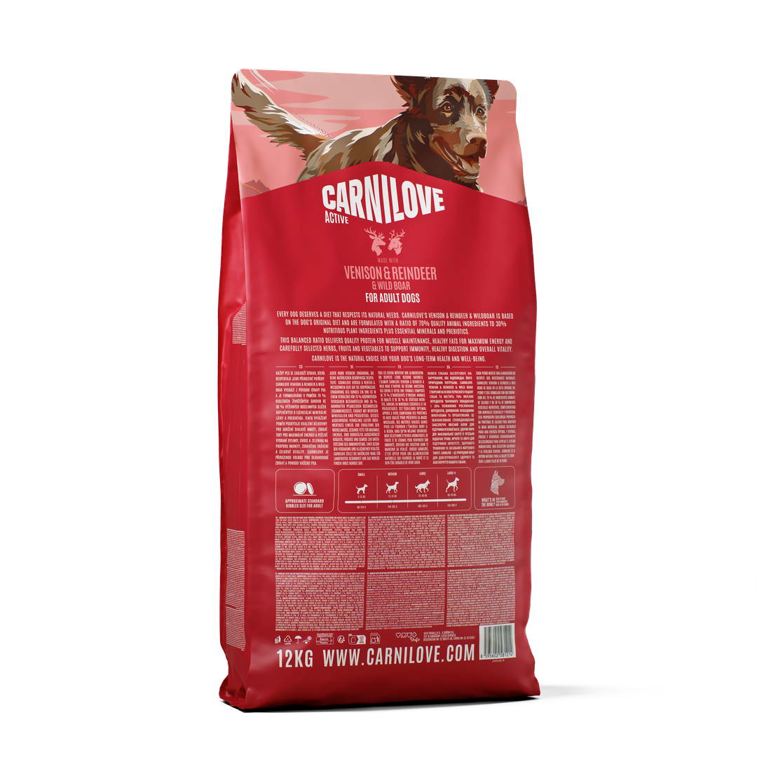 Carnilove Venison & Reindeer Dry Dog Food for Adult Dogs