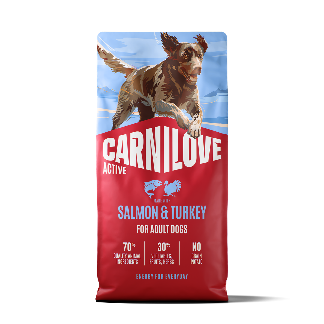 Carnilove Salmon & Turkey Dry Dog Food for Adult Dogs