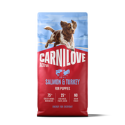 Carnilove Salmon & Turkey Dry Dog Food for Puppies
