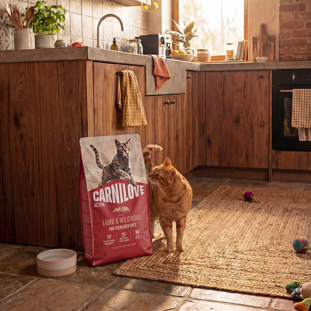 Carnilove Lamb & Wild Boar Dry Cat Food for Adult Cats