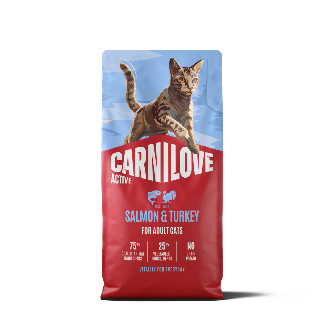 Carnilove Salmon & Turkey Dry Cat Food for Adult Cats