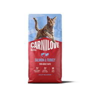 Carnilove Salmon & Turkey Dry Cat Food for Adult Cats