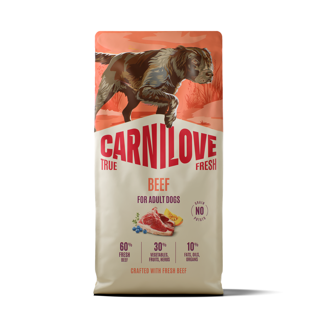 Carnilove True Fresh Beef Dry Dog Food for Adult Dogs