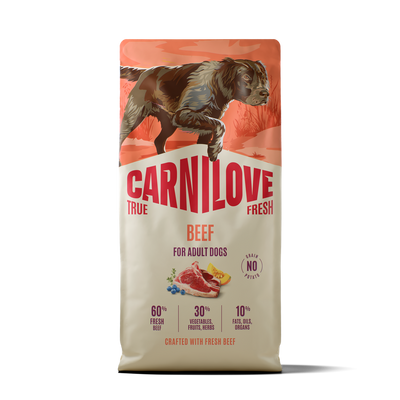Carnilove True Fresh Beef Dry Dog Food for Adult Dogs