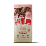 Carnilove True Fresh Turkey Dry Dog Food for Adult Dogs, 1.4kg