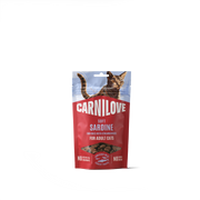 Carnilove Soft Sardine With Strawberries Adult Cat Treats, 50g