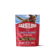 Carnilove Lamb with Salmon Jerky Fillet Dog Treat for Adult Dogs, 100g
