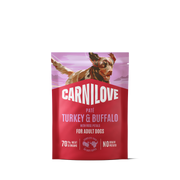 Carnilove Turkey & Buffalo with Rose Petals Wet Dog Food for Adult Dogs, 300g