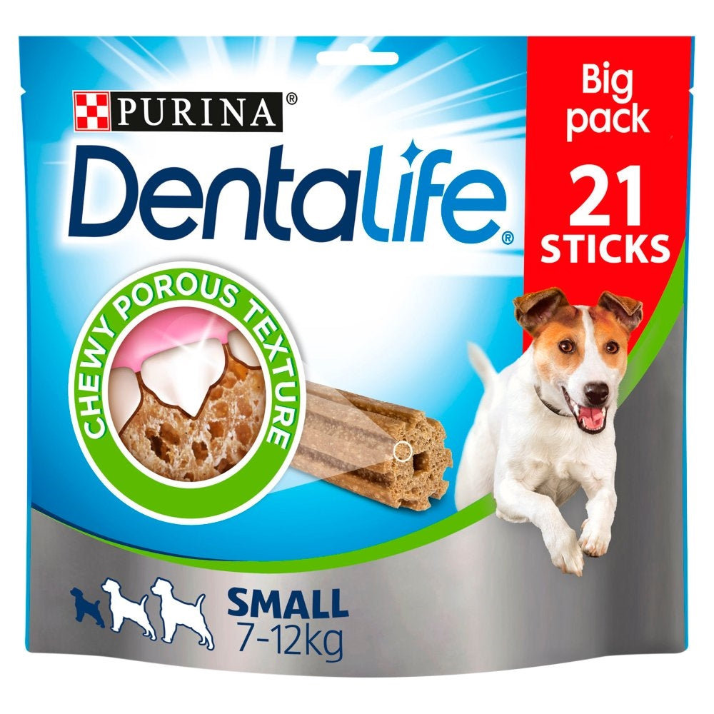 Purina Dentalife Small Dog Dental Dog Chews, 21 Sticks