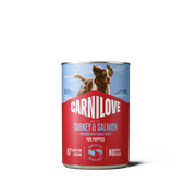 Carnilove Salmon & Turkey Wet Dog Food for Puppies, 400g
