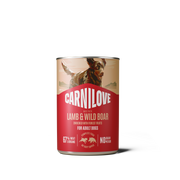 Carnilove Lamb & Wild Boar Wet Dog Food for Adult Dogs, 400g