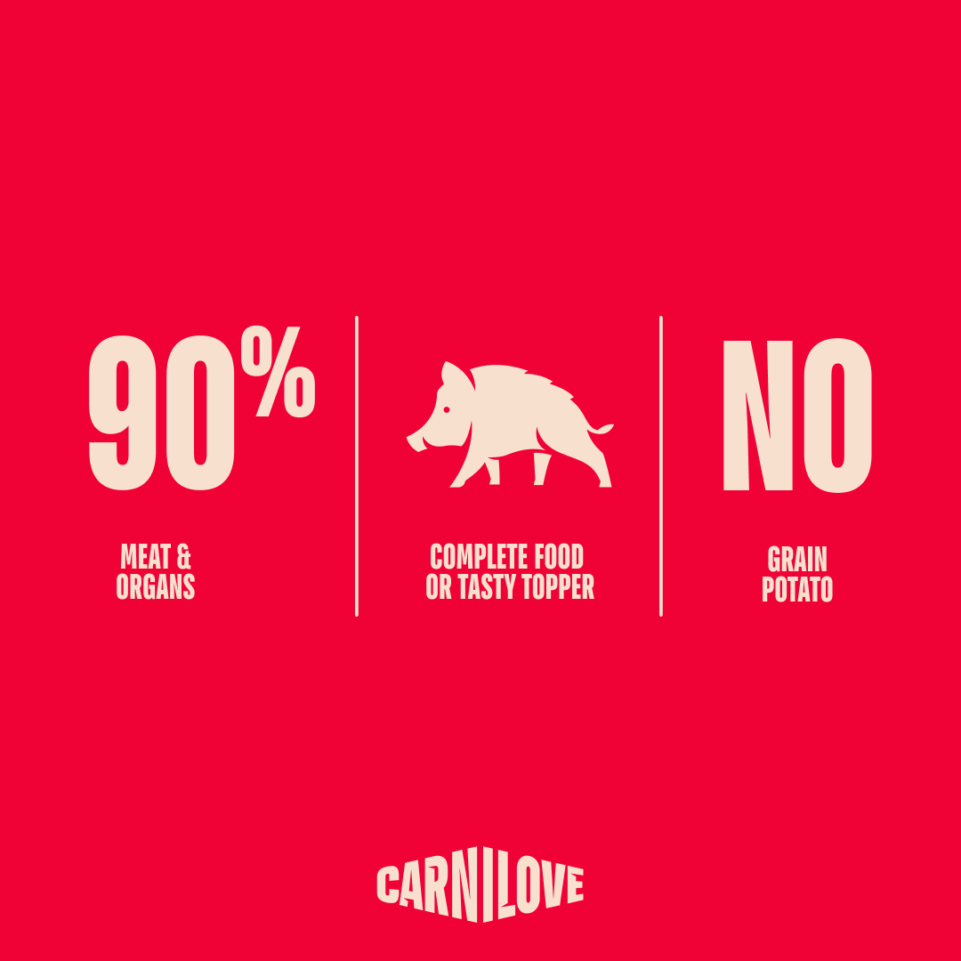 Carnilove Wild Boar with Chamomile Wet Cat Food for Adult Cats, 85g