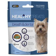 VetIQ Healthy Treats Breath & Dental Dog Treats, 70g