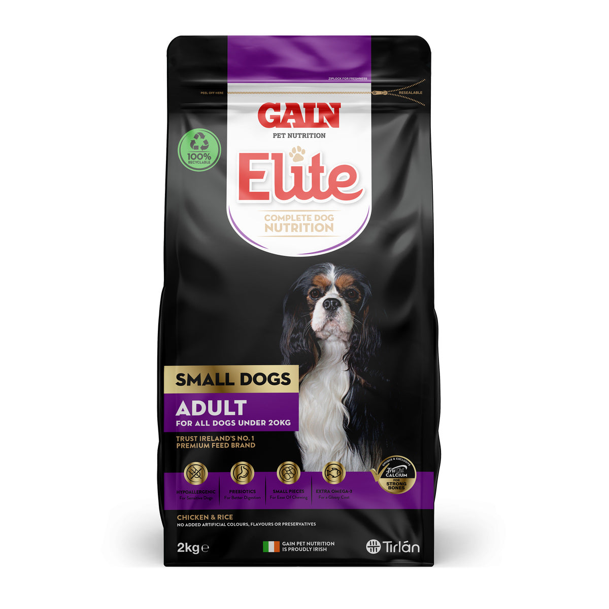 Gain Elite Small Dogs Chicken Dry Dog Food for Small Breed Adult Dogs
