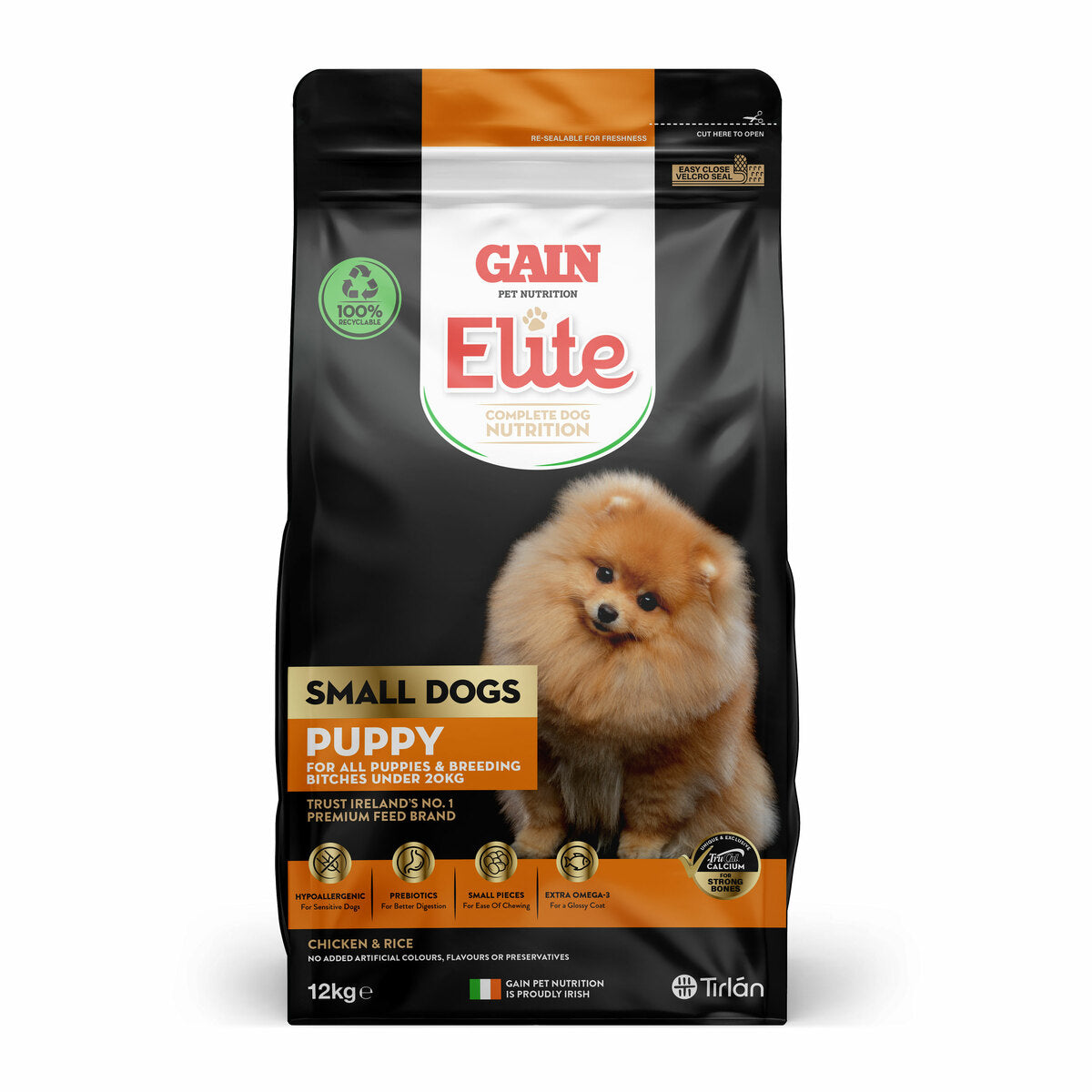 Gain Elite Small Dogs Chicken Dry Dog Food for Small Breed Adult Dogs & Puppies