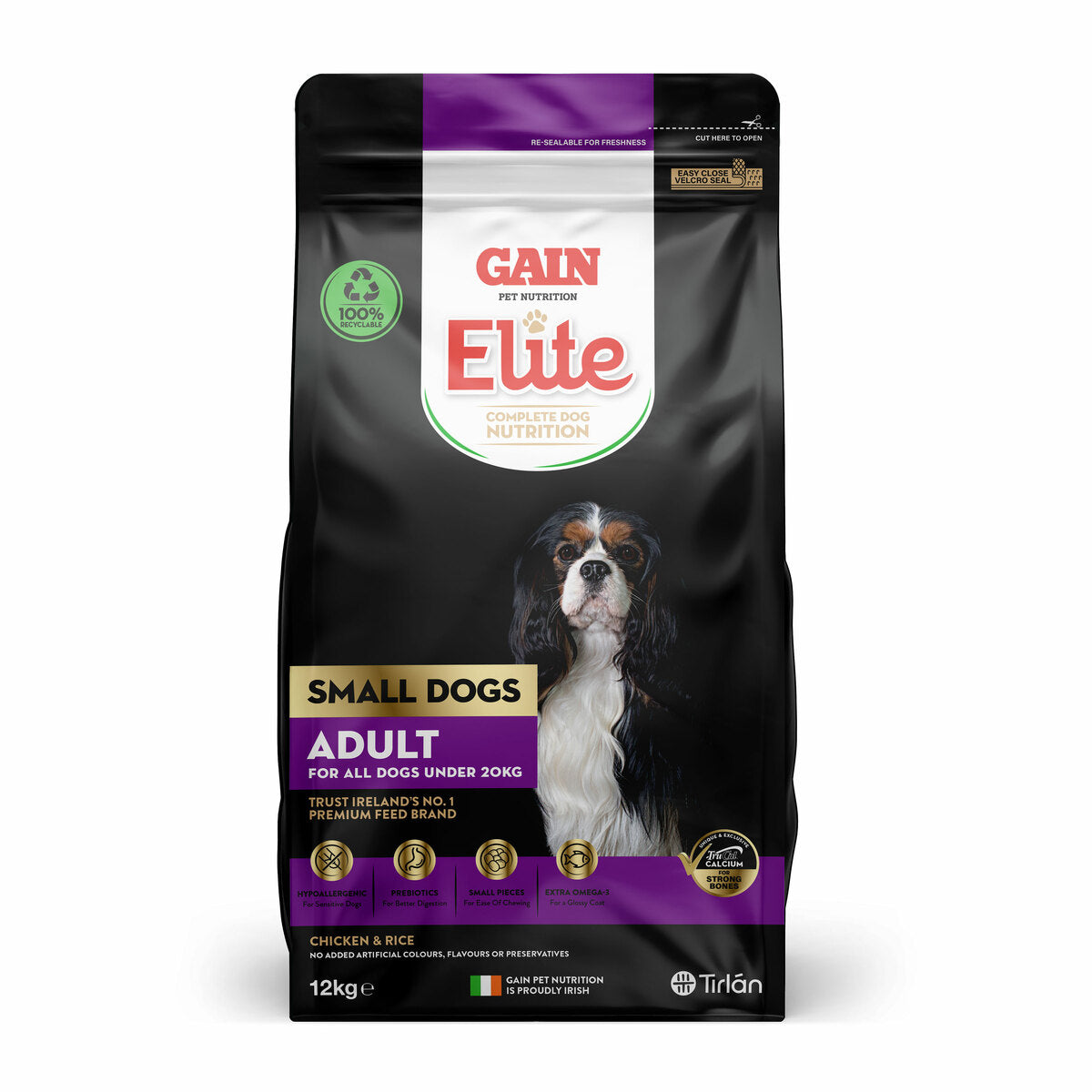 Gain Elite Small Dogs Chicken Dry Dog Food for Small Breed Adult Dogs