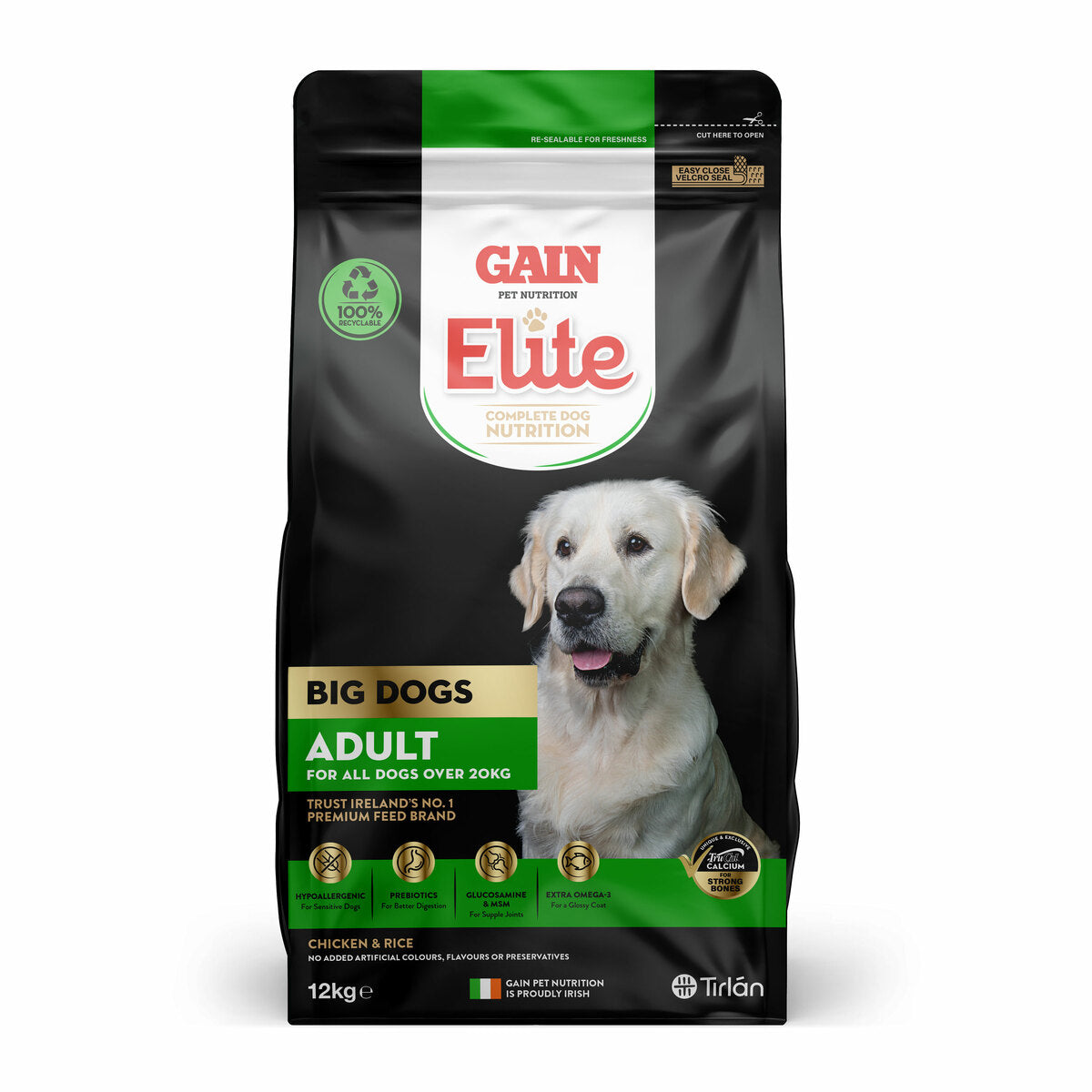 Gain Elite Big Dogs Dry Food for Large Breed Adult Dogs