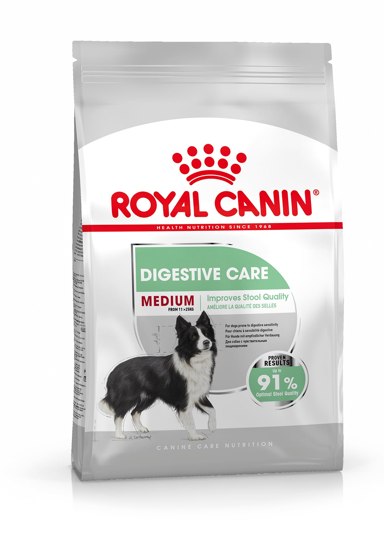 Royal Canin Digestive Care Dry Dog Food for Medium Breed Adult Dogs, 3kg