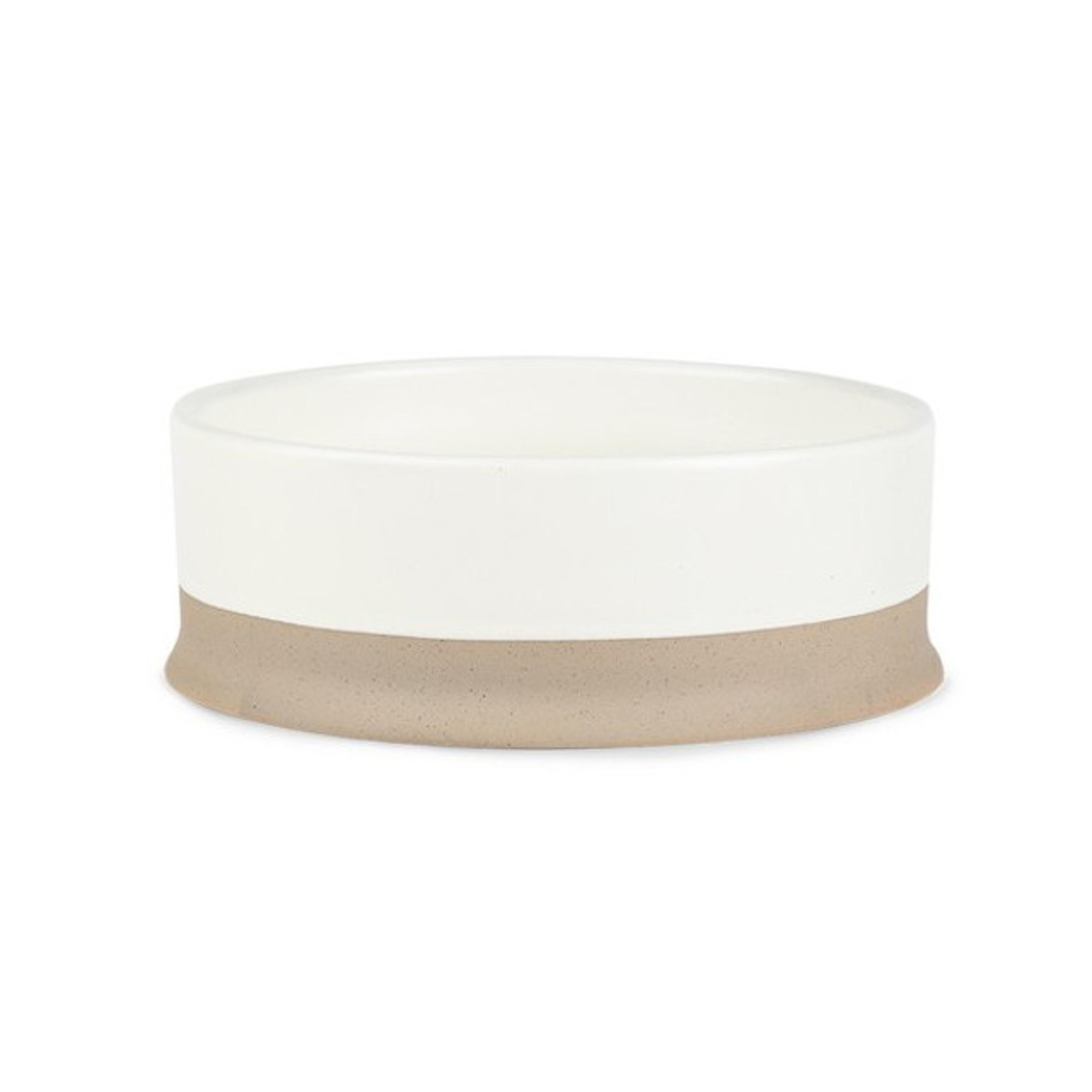 Scruffs Scandi Cream Non Tip Dog Food Bowl, 20cm