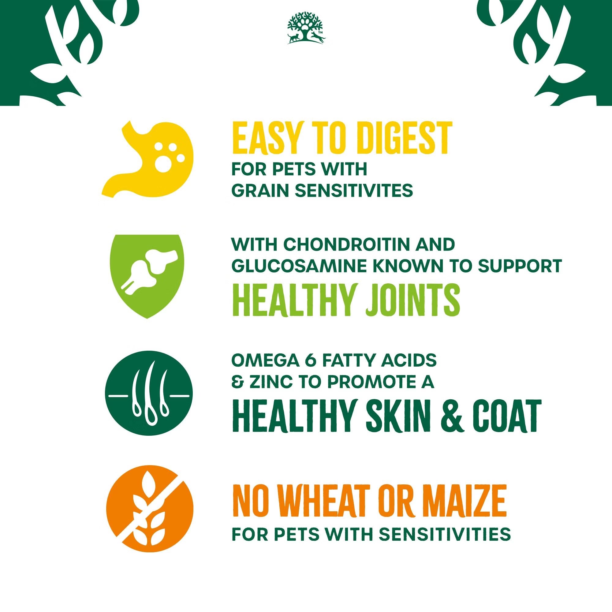 James Wellbeloved Grain Free Turkey & Vegetable Dry Dog Food for Senior Dogs, 10kg