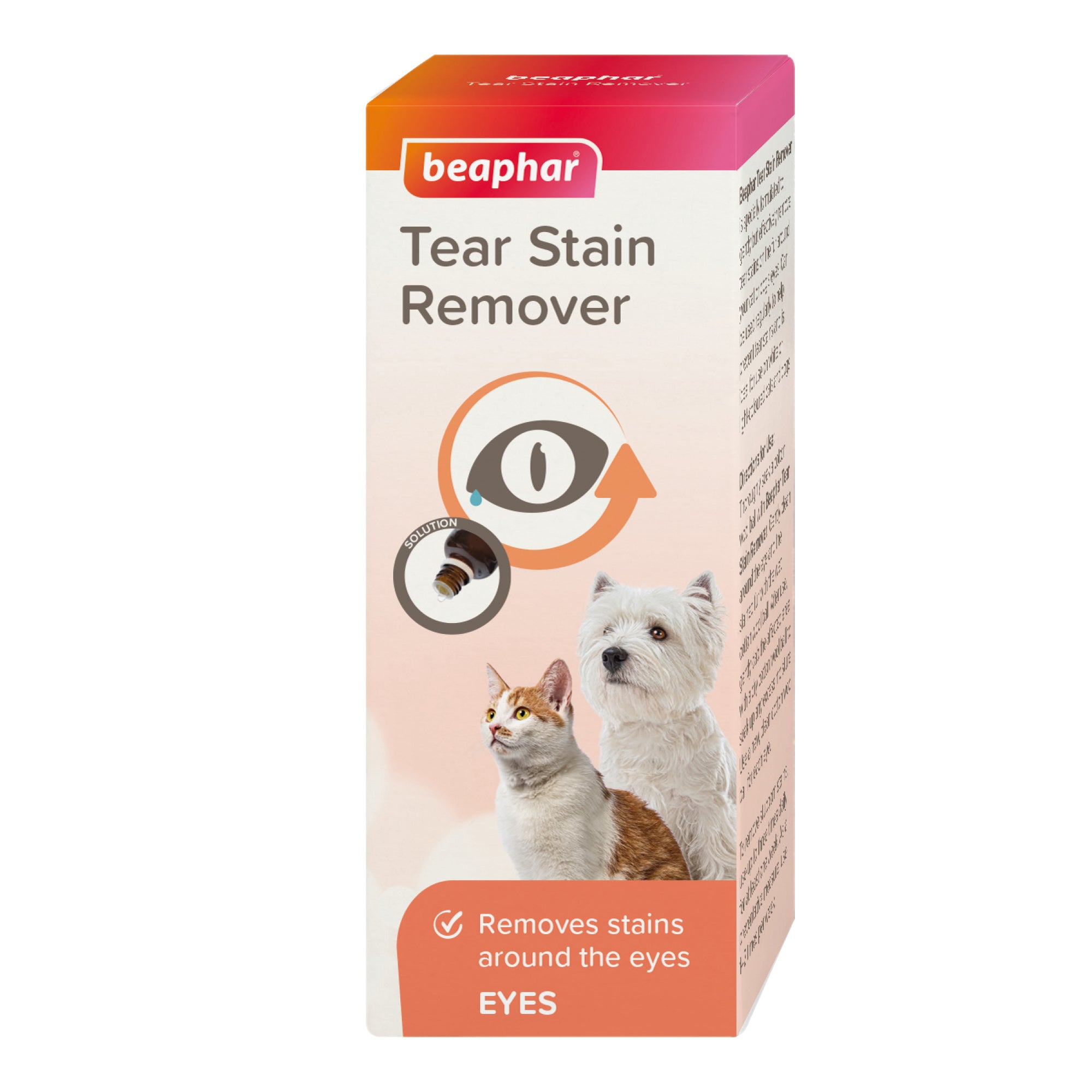 Beaphar Tear Stain Remover Liquid for Cats & Dogs, 50ml