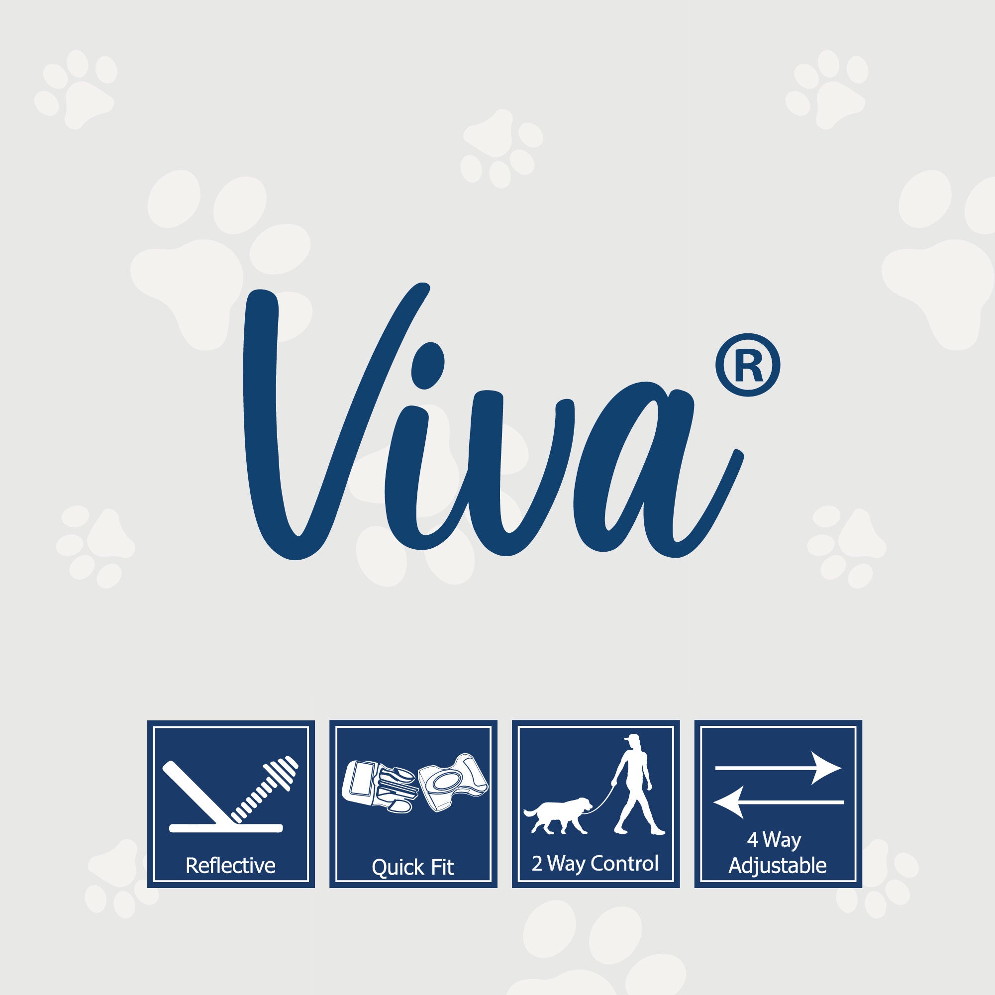 Ancol Viva Black Exercise & Travel Dog Harness