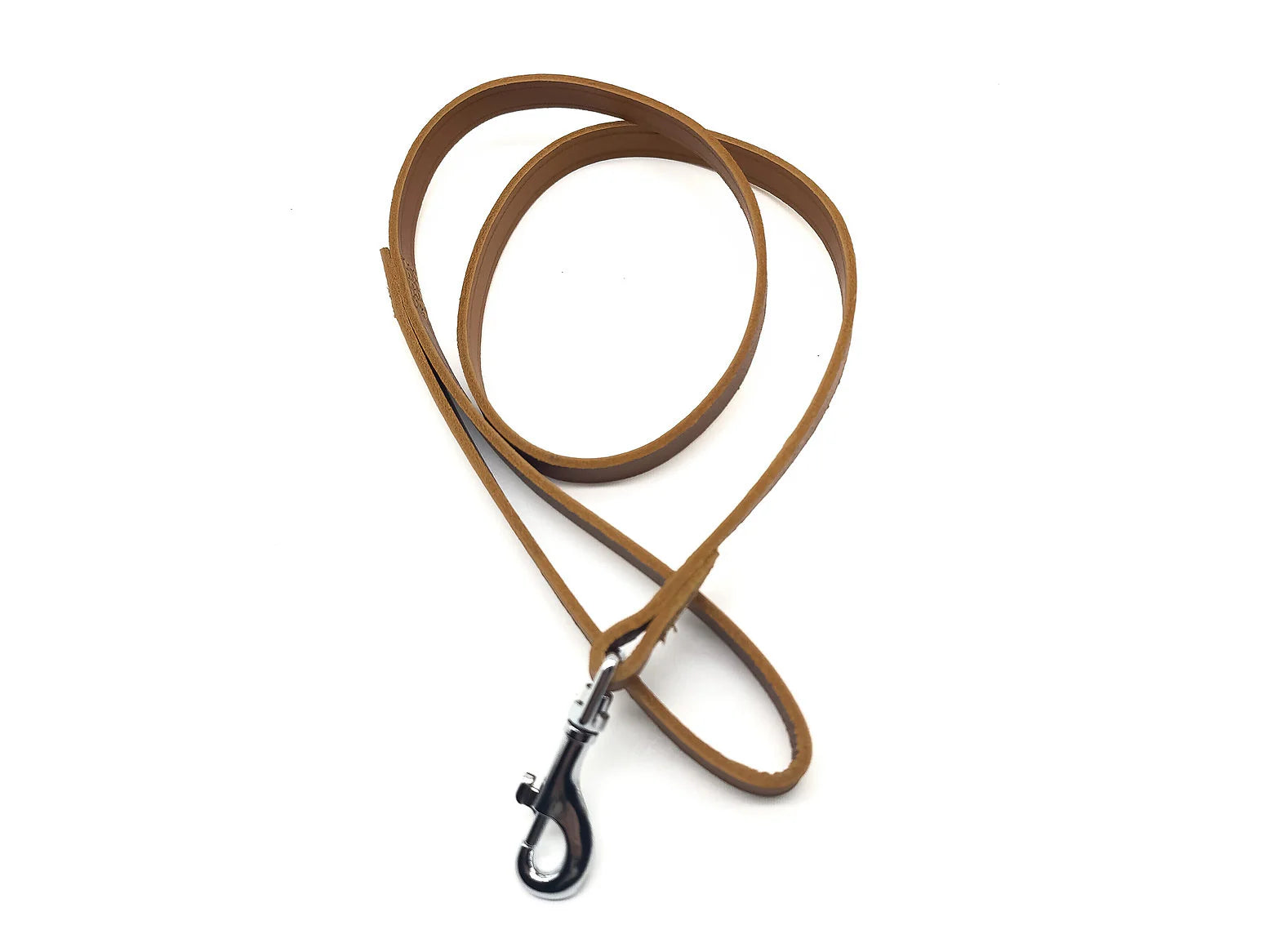 Ancol Classic Leather Dog Lead, 1m x 12mm