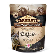 Carnilove Buffalo with Rose Petals Wet Dog Food for Adult Dogs, 300g