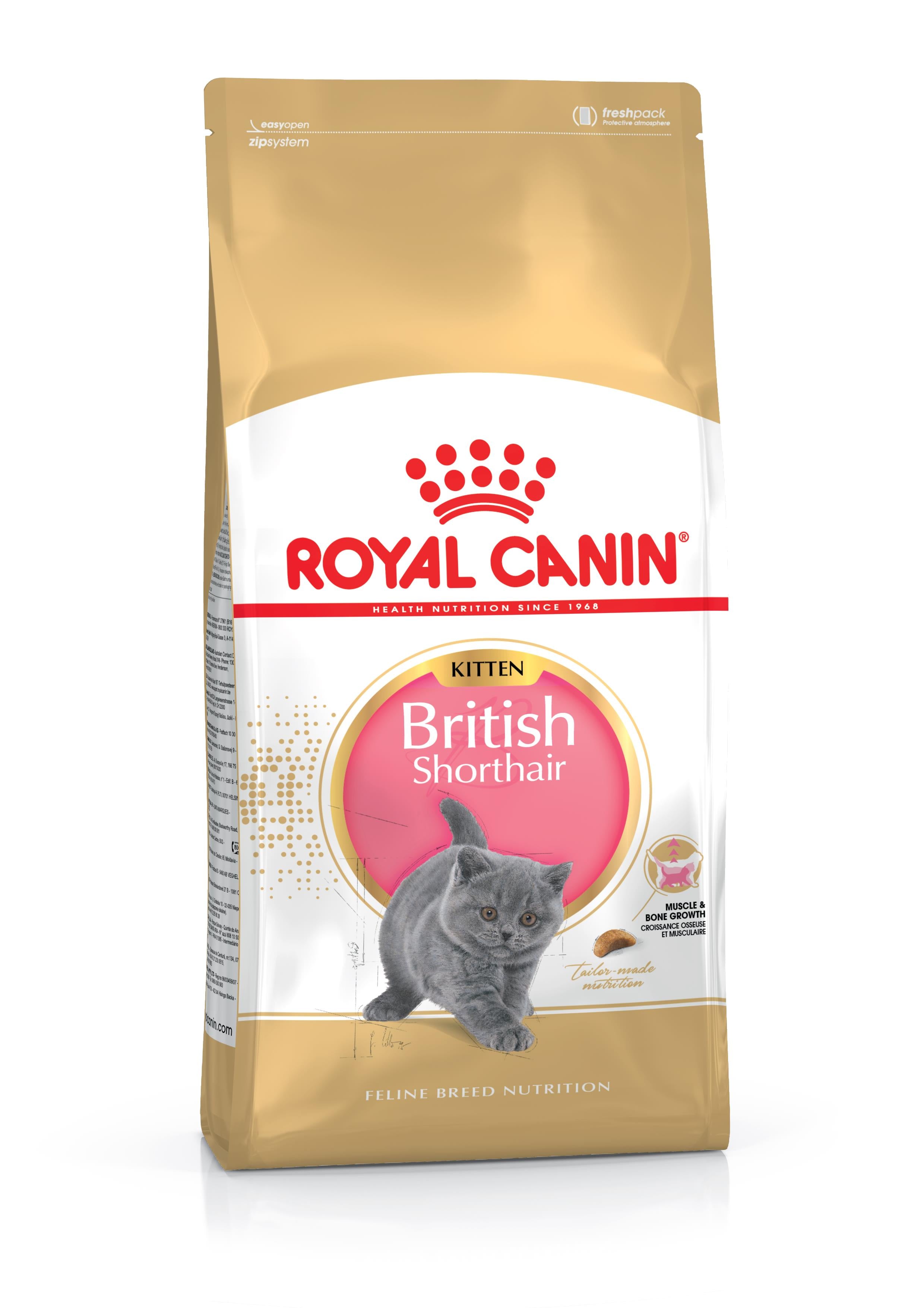 Royal Canin Dry Cat Food for British Shorthair Kittens, 2kg