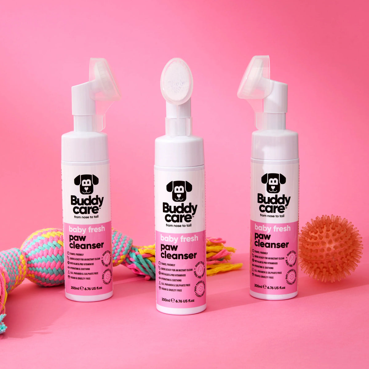 Buddycare Baby Fresh Paw Cleanser, 200ml