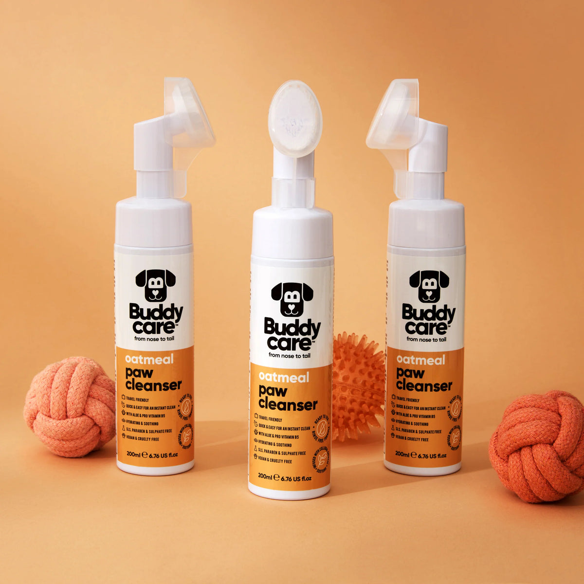 Buddycare Oatmeal Paw Cleanser, 200ml