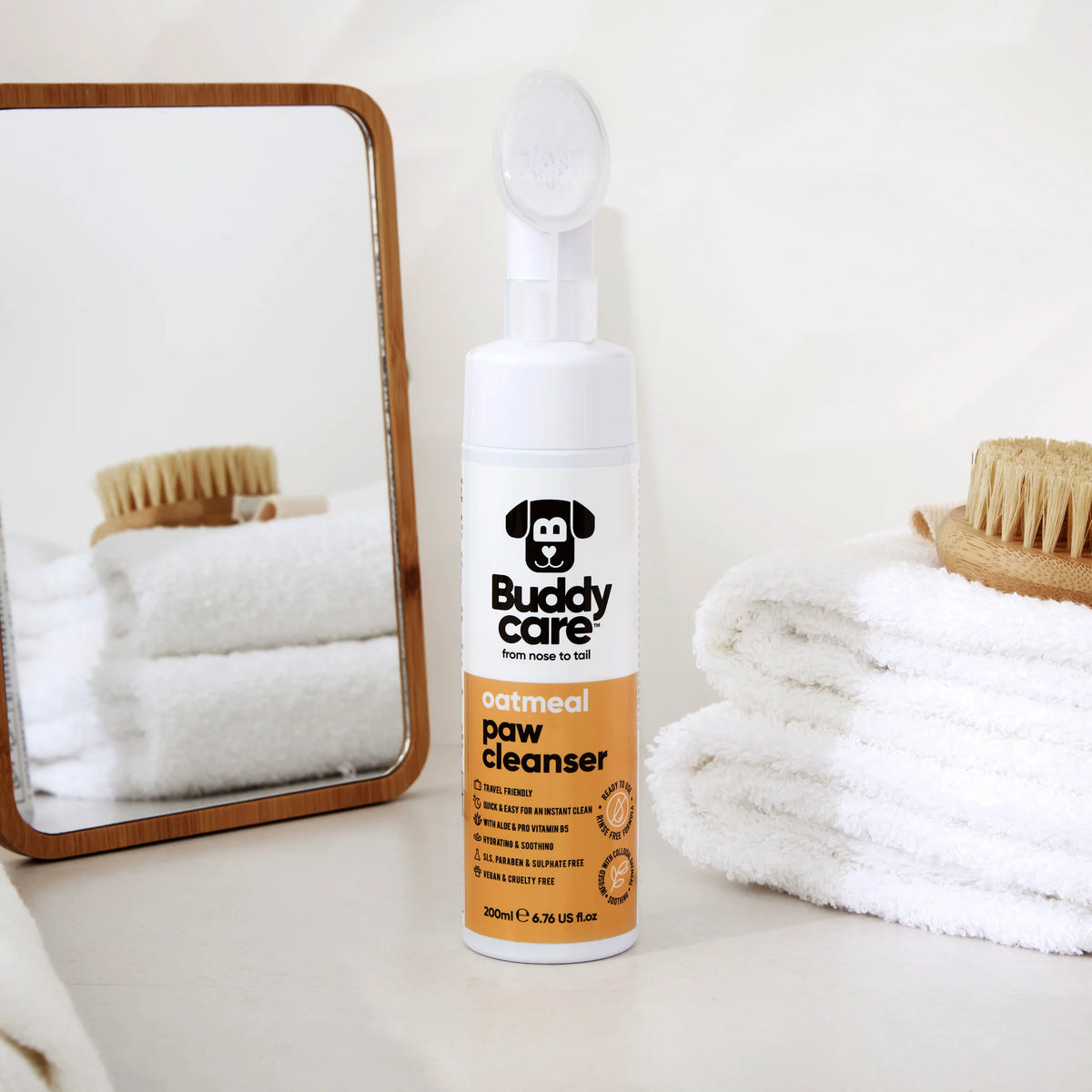Buddycare Oatmeal Paw Cleanser, 200ml