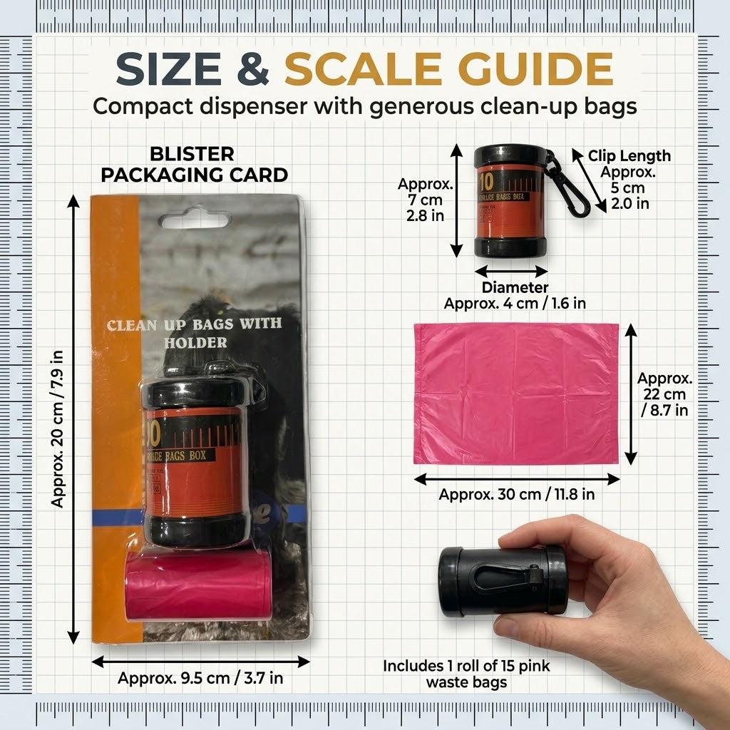 Hadley Clean Up Bags with Film Holder