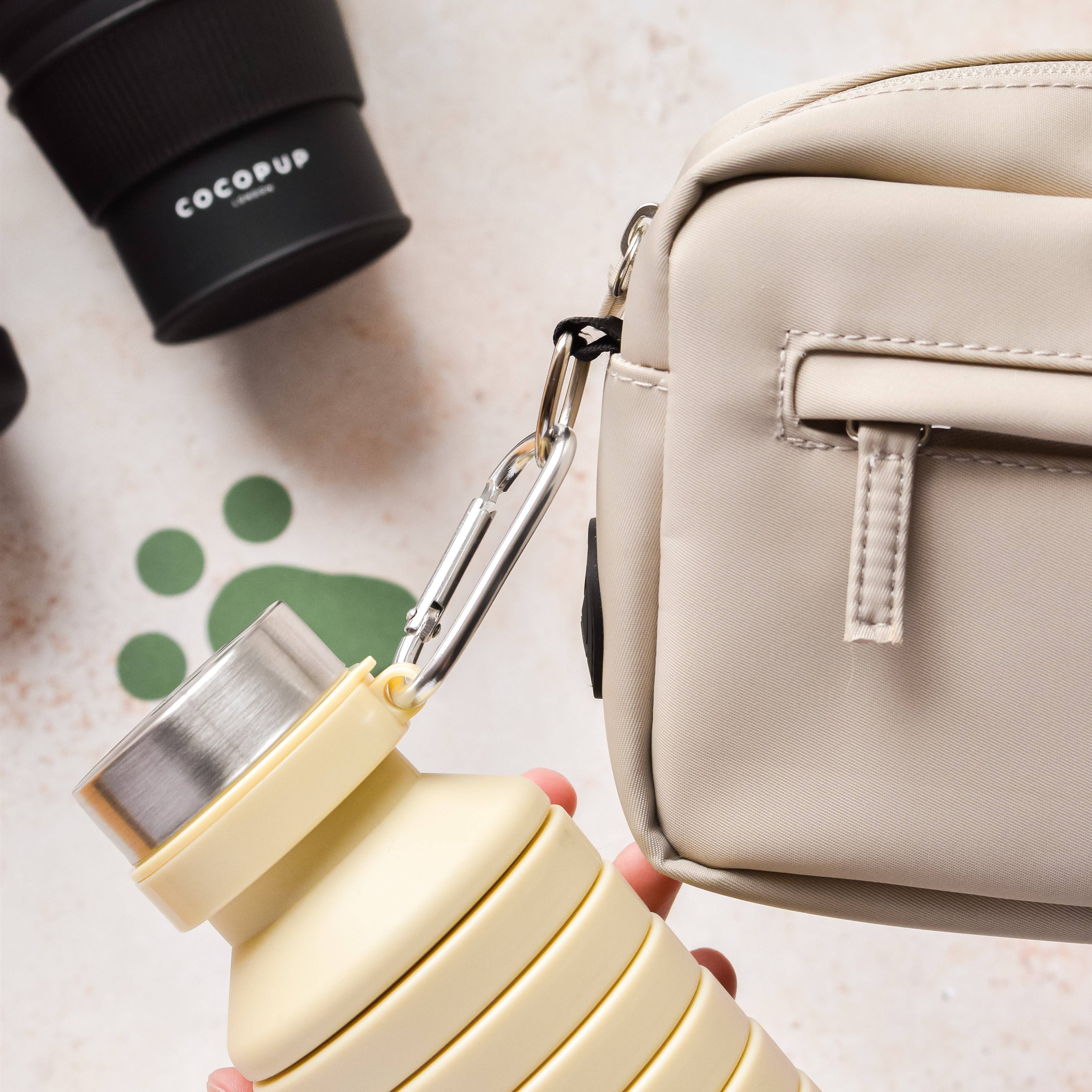 Cocopup Collapsible Water Bottle, Nude