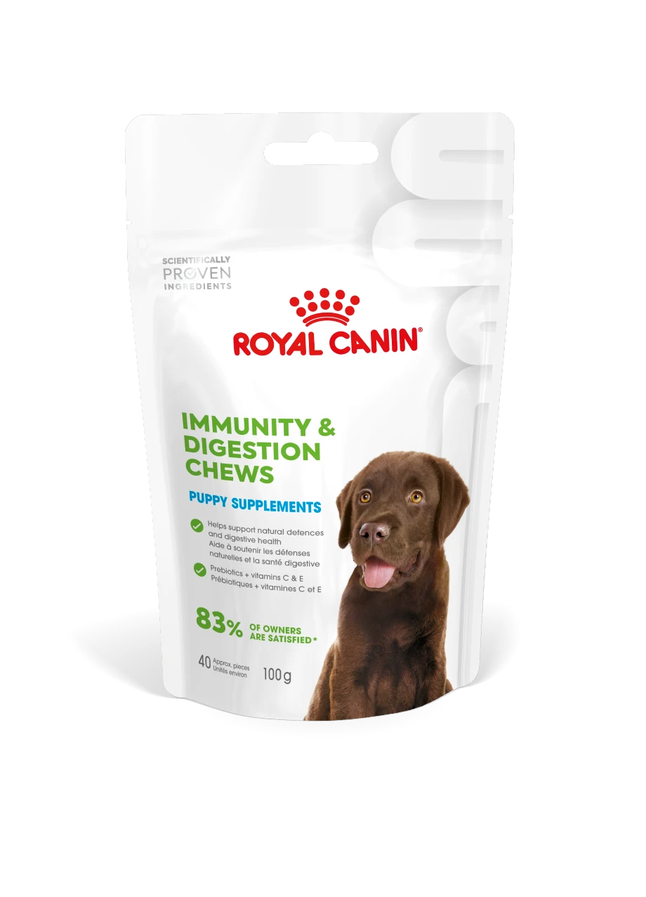 Royal Canin Puppy Supplement for Immunity & Digestion Soft Chews, 100g