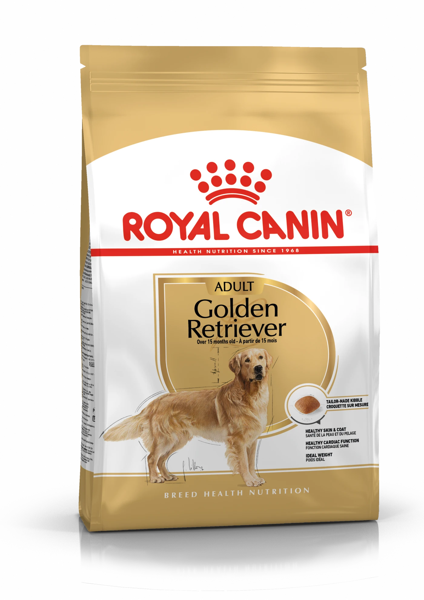 Royal Canin Dry Dog Food for Adult Golden Retrievers, 12kg