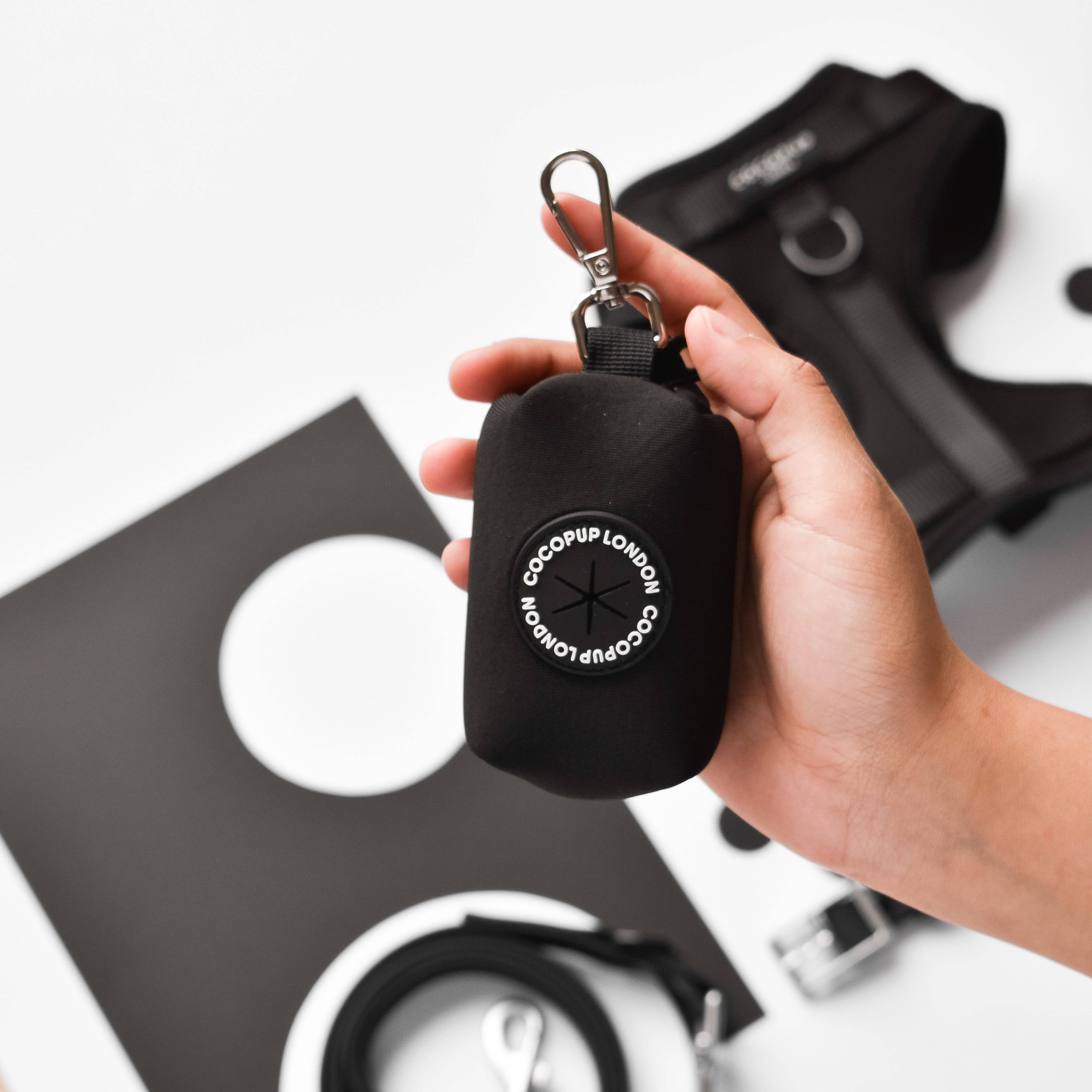 Cocopup NAKD Poop Bag Holder, Liquorice