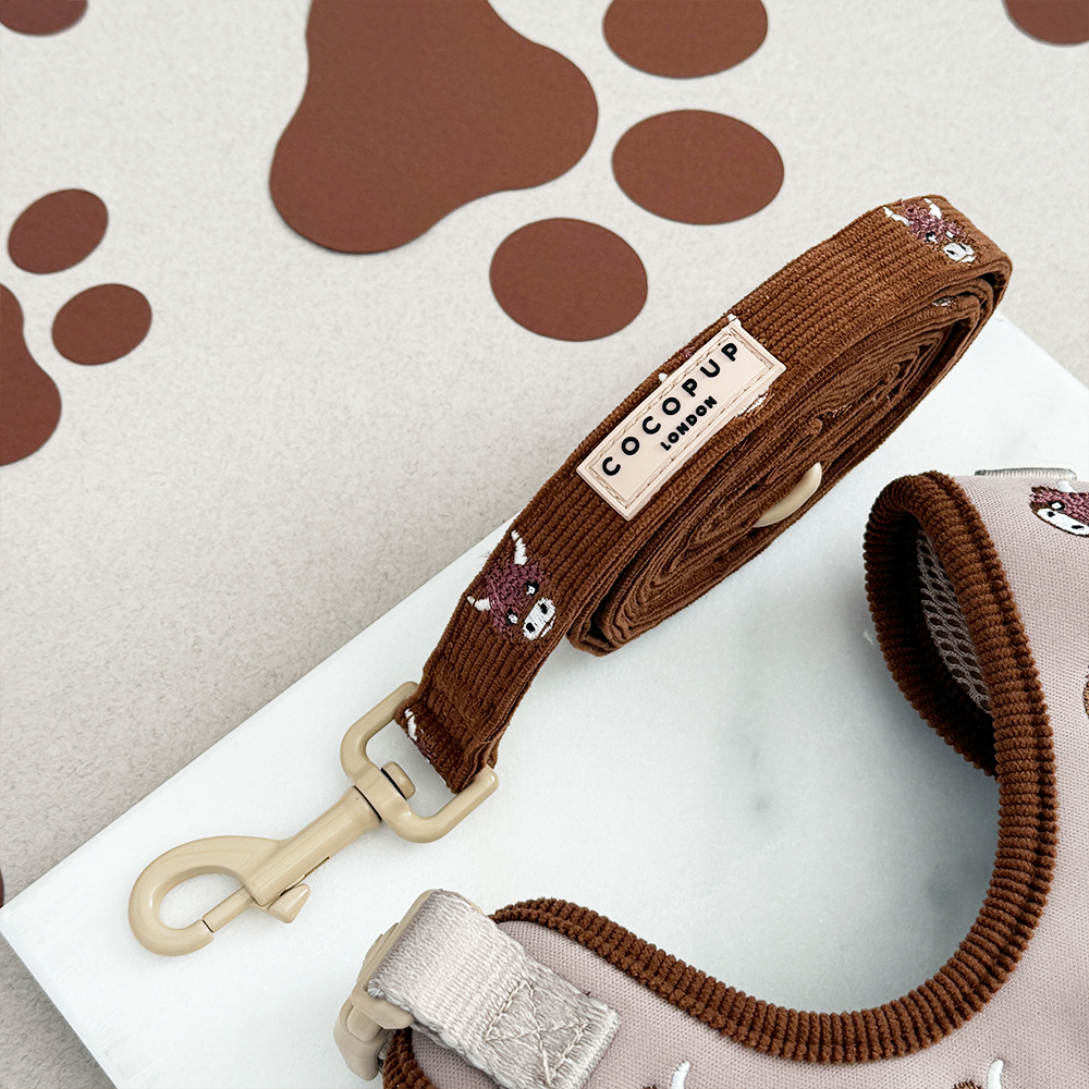 Cocopup Harold the Highland Cow Dog Lead
