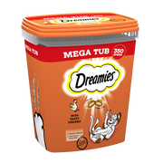 Dreamies Cat Treats with Chicken, 350g Mega Tub