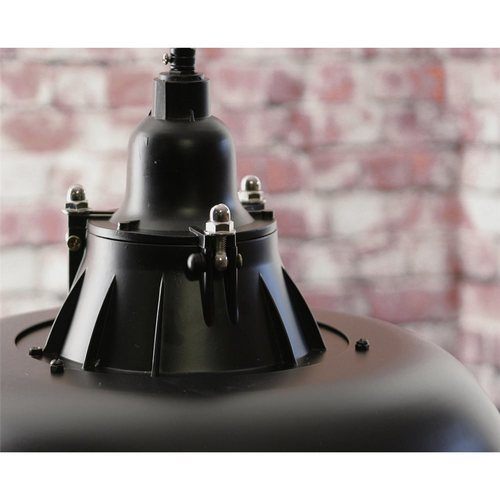 Greenhall Jasper Wire Guarded Traditional Rustic Iron Ceiling Light
