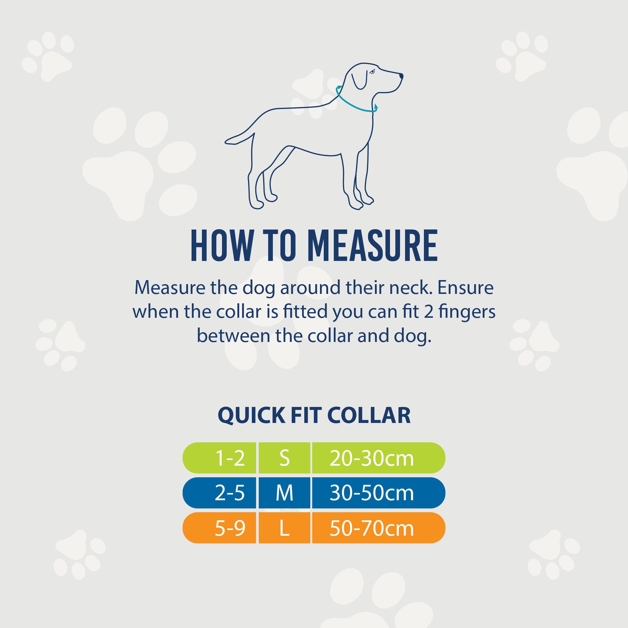 Ancol Viva Nylon Adjustable Black Dog Collar, Medium (30-50cm)