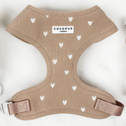 Cocopup Chai Hearts Adjustable Neck Dog Harness